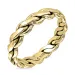 ketting ring in verguld sterlingzilver