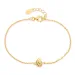mossel armband in verguld sterlingzilver