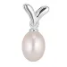 parel hanger in zilver