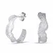 22 mm halfcreool in zilver