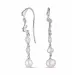 parel ketting oorbellen in zilver