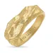 ring in verguld messing - Lumé Etched