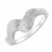 ring in verzilverd messing - Lumé Etched