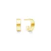 ID Fine IDH011GD chunky mini hoops in verguld sterlingzilver