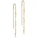 Enamel Kia ketting oorbellen in verguld sterlingzilver