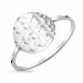 verzamelmonster rond ring in zilver