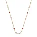 Enamel Lola Rosie ketting in verguld sterlingzilver