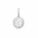 Julie Sandlau Signature hanger in satijn gerodineerd sterling zilver