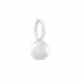 Julie Sandlau Perla hanger in satijn gerodineerd sterling zilver