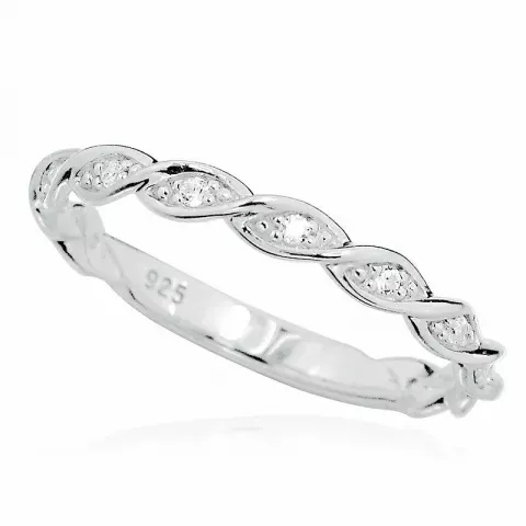 Elegant smal ring in zilver