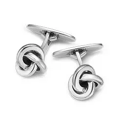 RS of Scandinavia manchetknoop in zilver