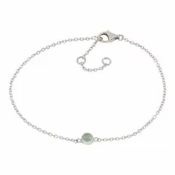 NORDAHL ANDERSEN Sweets armband in zilver groen aventurijn