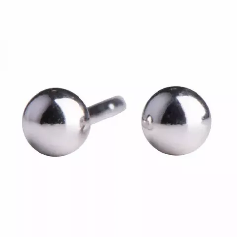 4 mm NORDAHL ANDERSEN bolletje oorbellen in zilver