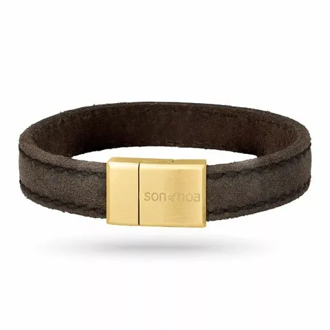 Nordahl andersen grijs armband in leren