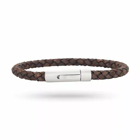 Nordahl andersen grijs armband in leren