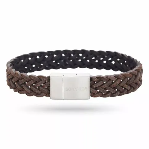 Nordahl andersen bruine armband in leren