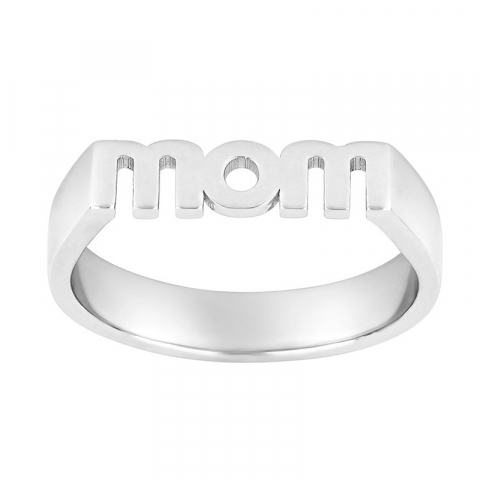NORDAHL ANDERSEN MOM ring in gerodineerd zilver