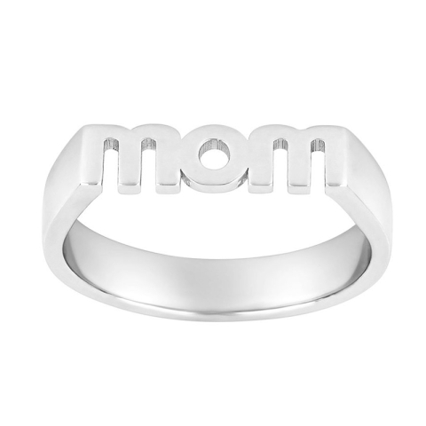 NORDAHL ANDERSEN MOM ring in gerodineerd zilver