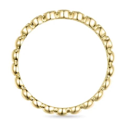 diamant ring in 14 karaat goud 0,08 ct