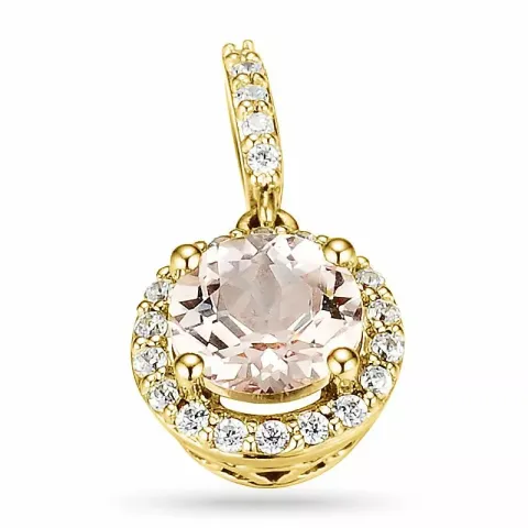 elegant diamanten hanger in 14 caraat goud 0,75 ct 0,13 ct