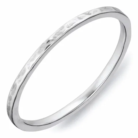 Simple Rings ring in geoxideerd sterlingzilver