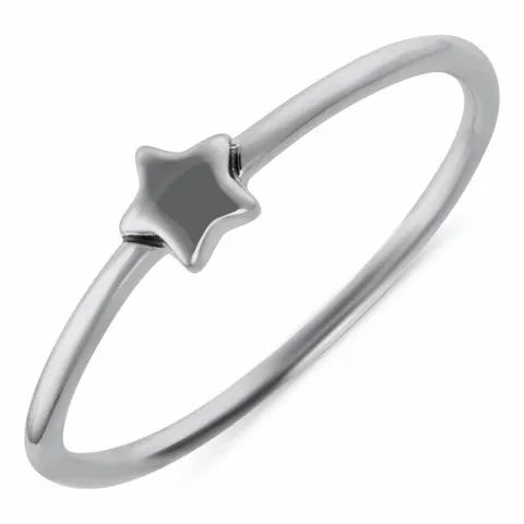 Simple Rings ster ring in zilver