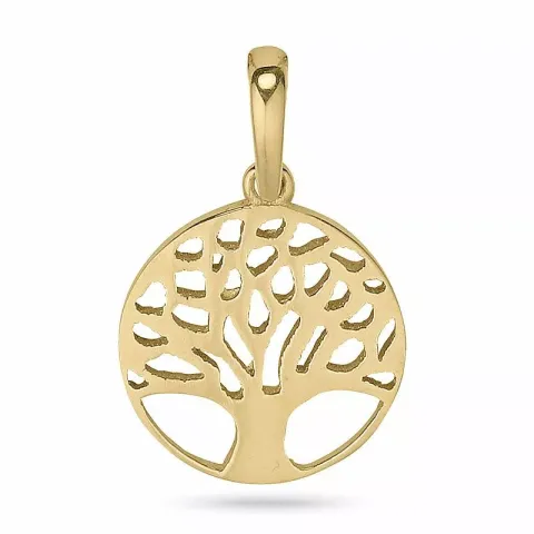 boom van het leven hanger in 9 karaat goud