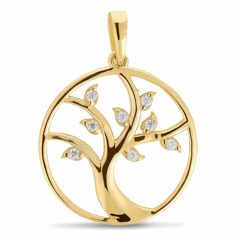 boom van het leven hanger in 9 karaat goud
