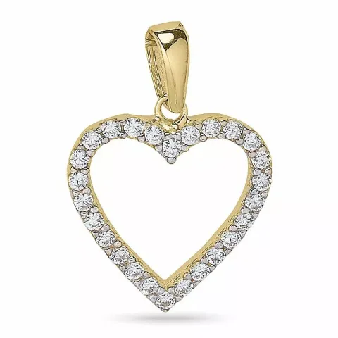 Hart hanger in 9 karaat goud