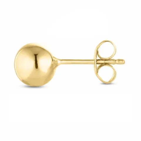 6 mm 1/2 paar oorbellen in 14 karaat goud - Gold Collection