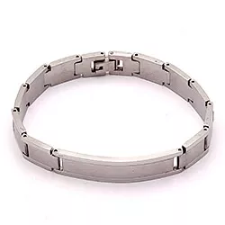 Mat Hard Steel armband in roestvrij staal