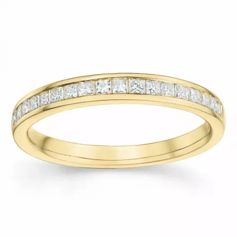 diamant ring in 14 karaat goud 0,128 ct 0,20 ct