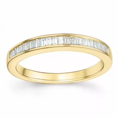 diamant ring in 14 karaat goud 0,304 ct