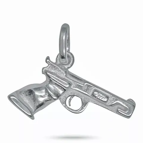 Pistool hanger in zilver