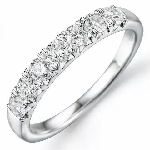 Bestelde artikel -  diamant ring in 14 karaat witgoud 0,98 ct