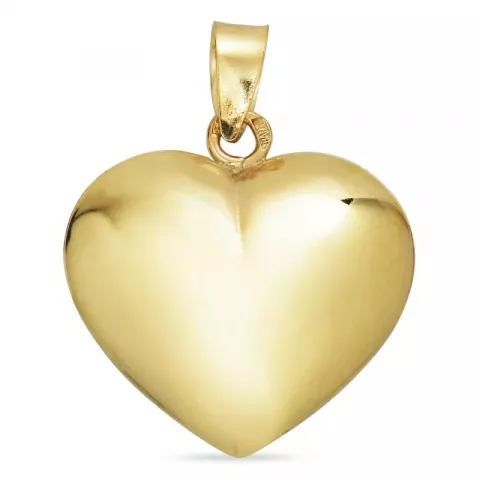 14,5 x 15,5 mm hart hanger in 8 karaat goud