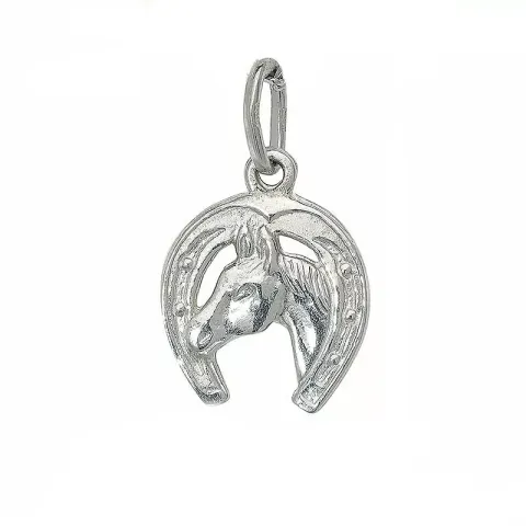 paarden hanger in zilver