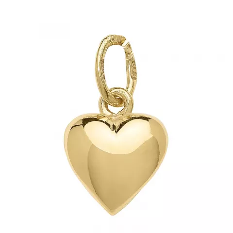 7 x 8 mm hart hanger in 8 karaat goud