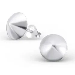 Rond oorsteker in zilver