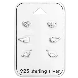 kostbare oorbellen in zilver