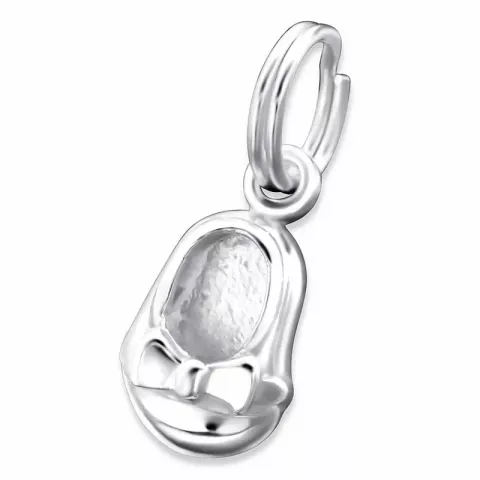 schoen bedeltje in zilver 