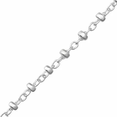 Tijdloos design enkelbandje in zilver 23 cm 5 cm x