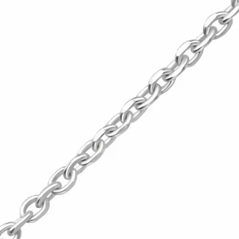 ankerarmband in zilver 18 cm x