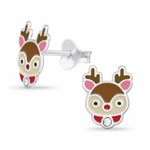 hert oorbellen in zilver - Little Ones