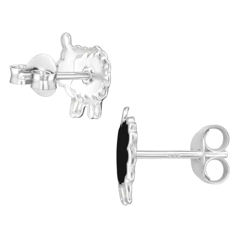 schaap kinder oorbellen in zilver - Little Ones