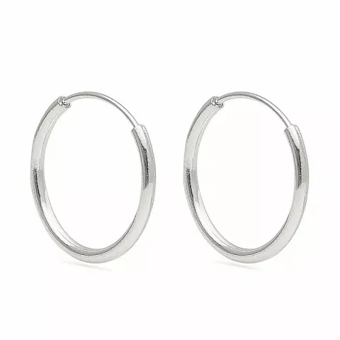 12 mm creool in zilver