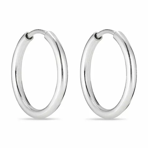 15 mm creool in zilver