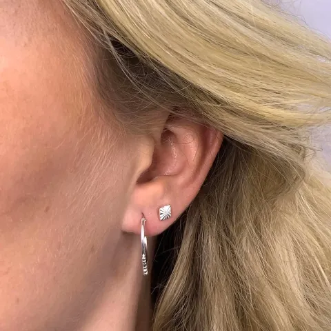 creooloorbellen in zilver