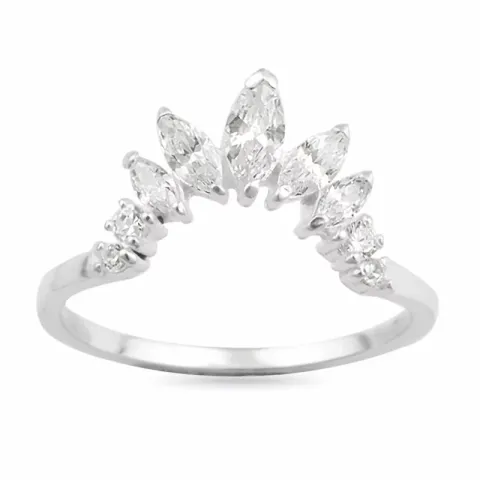 testsieraad zirkoon ring in zilver