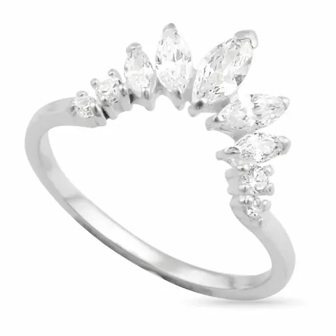 testsieraad zirkoon ring in zilver